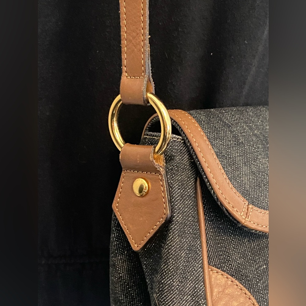 Burberry Blue Label Denim Crossbody/Shoulder Bag - Picture 4 of 16